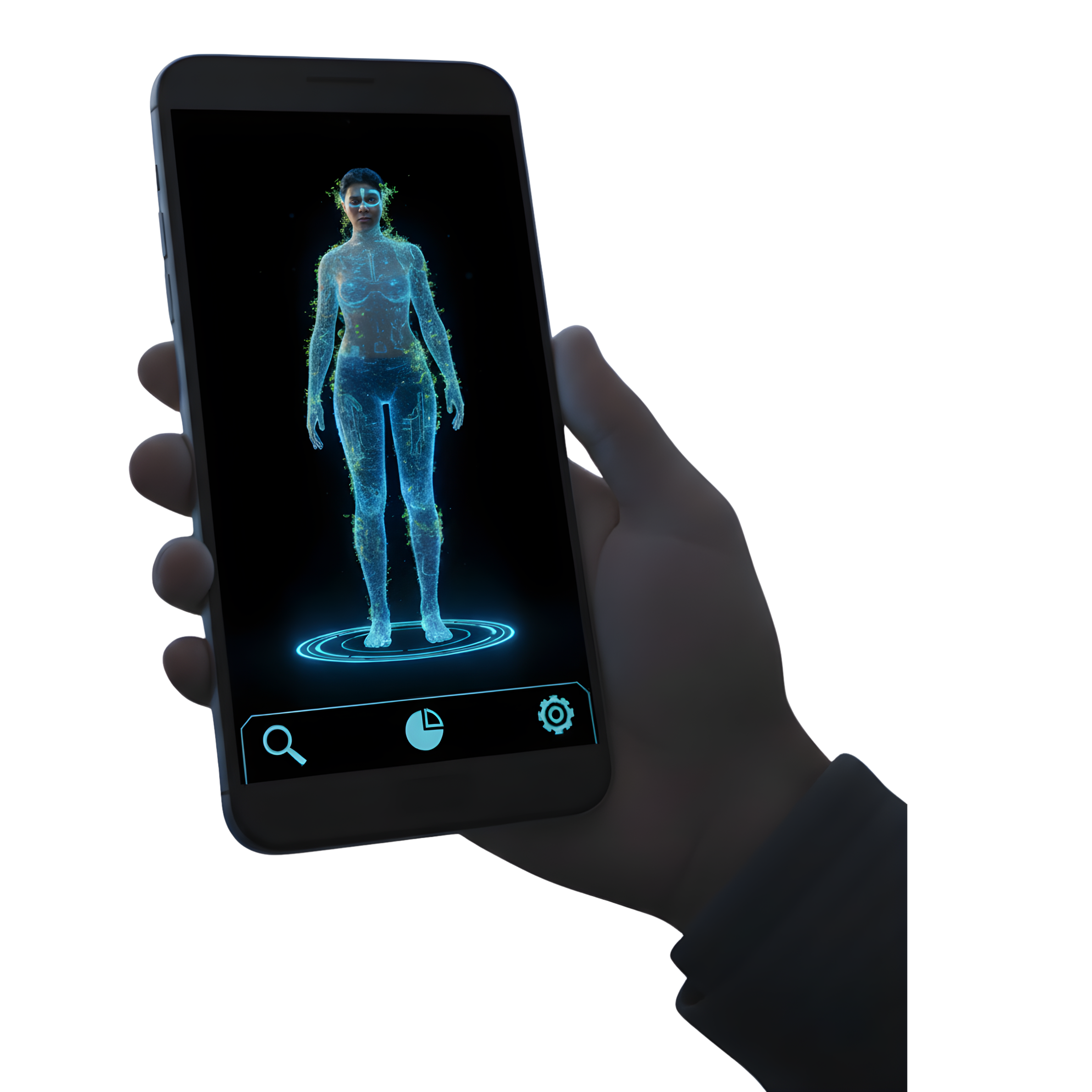 Your Team - Holographic AI Display